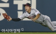 [포토] 이병규 '몸 날려 호수비'
