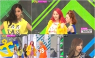'음악중심' 에프엑스, 新패션+독특+중독 매력 '더 진화했다'