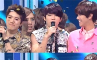 '인기가요' 1위 인피니트, 날아오르는 기쁨 '활짝' 