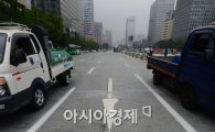 [포토]서울도심 텅텅 