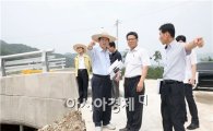김생기 정읍 시장, 재난재해 예상지구 사전점검 나서