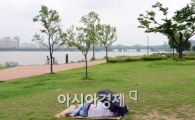 [포토]우산으로 그늘 만들기