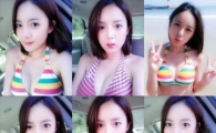 송은채, 티아라 뮤비 촬영장서 찍은 비키니 6종 셀카 '눈길'