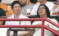 [포토] 허민 구단주 '안태영 잘하나~'