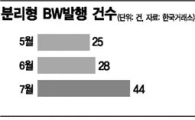 분리형BW, 빈자리 누가 채우나