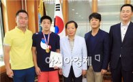 화순천사체육관 김종진, 전국복싱대회 금메달 획득