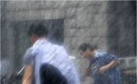 [포토]대비하지 못한 소나기