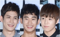 [포토]박기웅-김수현-이현우, 은밀한 극장 나들이~