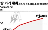 치솟는 쌀·잡곡값…"밥솥이 운다"