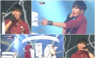 '뮤직뱅크' 강승윤, 무대와 혼연일체 '거친 에너지' 발산