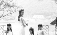 [포토]김정화 웨딩 화보, 천사같은 아이들과 함께