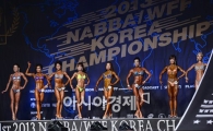 [포토]탄성이 절로 나오는 여성 보디빌더들