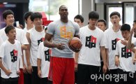 [포토] 한국 농구 꿈나무 지도하는 드와이트 하워드