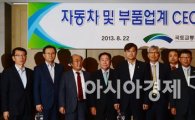 [포토]자동차 및 부품업계 CEO 만난 서승환 장관 
