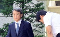 [포토]양건 감사원장, '착잡한 표정으로'