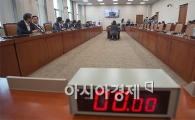[포토]'국회 상임위 시계는 멈춤'