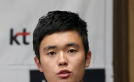 [포토] KT 지명 소감 밝히는 문상철
