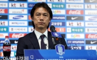[포토] 질문 기다리는 홍명보 감독