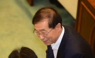 [포토]인사 나누는 박원순 서울시장 