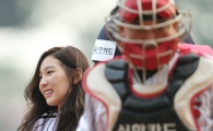 [포토] 소녀시대 태연 시구 미소