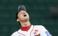 [포토] 김광현의 탄식 '밀어내기 볼넷 아쉬워'