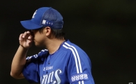 [포토] 윤성환 '1점 리드 지켜낼 수 있을까'