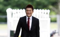 [포토] 이명주 '활짝 웃으며 파주NFC 입소'