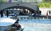 [포토]오전에는 가을, 오후에는 여름 