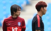 [포토] 홍명보와 손흥민