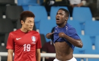 [포토] 동점골 넣고 기뻐하는 아이티 벨포트