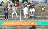 '1박 2일' 한민관 VS 강민경 닭싸움…간발의 차로 '한민관 승'