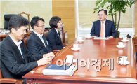 김장학 광주은행장, 신임 지점장들과 '소통 경영' 펼쳐