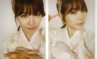 소녀시대 티파니 '깜찍' 한복 셀카…남심 '흔들'