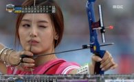 '아육대' 여자 양궁, 레인보우 금메달-걸스데이 은메달 