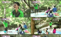 '슈퍼맨' 장현성, 북한산서 '김치 동냥'..아들은 외면