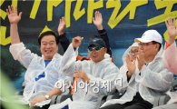 [포토]곡성 섬진강 마라톤대회 참석한 이봉주 선수 