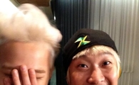 지드래곤 하하, '무한도전' 촬영 도중 찰칵 '셀카는 즐거워~' 
