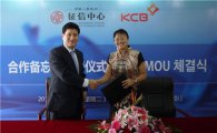 KCB, 중국 인민은행과 파트너십 협약 체결