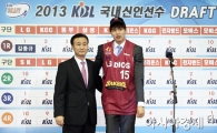 [포토] 김종규 '전체 1순위로 창원 LG!'