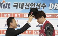 [포토] 경희대 김종규 '내가 전체 1순위!'