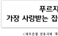 대우건설, 업계 최초 전용서체 ‘푸르지오체’ 개발