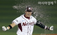 넥센, 2경기 연속 끝내기 승…PO 진출 눈앞