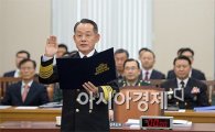 [포토]선서하는 최윤희 참모총장 후보자