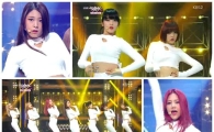 '뮤직뱅크' AOA, '완전체' 공중파 컴백…'치명적 섹시'