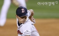 [포토] 역투하는 변진수 '3차전 꼭 이겨야 해'