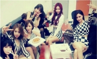 티아라, 1년 반 만에 '음악중심' 대기실 셀카 공개
