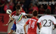 [축구 A대표팀 평가전]한국 1대 1 말리(전반 종료)