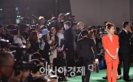 [포토]문소리, 도쿄국제영화제서 과감한 레드룩 선보여~