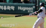 [포토] 타격하는 최재훈 '1점 냈다!'
