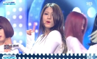  '인기가요' AOA, 순백의 매력..男心도 '흔들려'